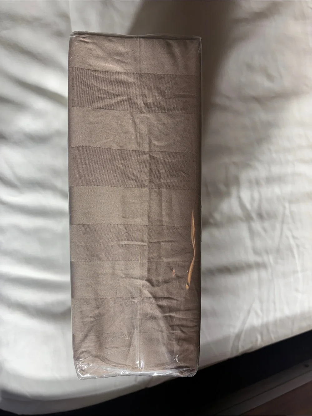 Pizuna Linens King Sheet Set in Taupe